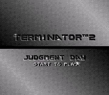 T2 - Terminator 2 - Judgment Day (USA, Europe) screen shot title